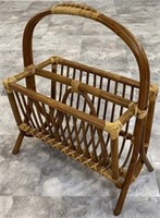 RATTAN MAGAZINE STAND