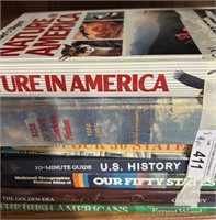 8 pcs Books on America