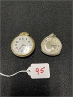 Two Old Pocket Watches (Elgin & Illinois)