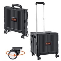 VEVOR Foldable Utility Cart, 110 lbs Static Load