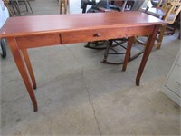 Sofa Table with Drawer 48 x 16 x 28