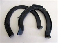 Pair of Cast Iron Horse Shoes