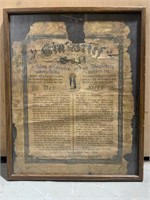 Vintage German “Heavens Letter” News paper