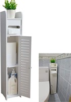 Small Bathroom Storage Corner Floor Cabinet