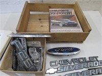 1997 Chilton Manual Wood Box Car Truck Emblems