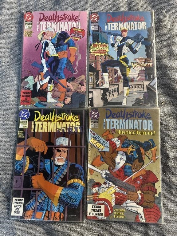 4 DC Deathstroke Comics