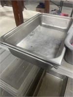 2 STAINLESS PANS