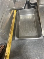 2 STAINLESS PANS