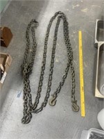 20' CHAIN W HOOKS ON BOTH ENDS