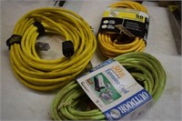 3 Extension Cords 50' Each