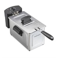 Hamilton Beach 3qt Electric Deep Fryer Black.