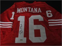 Joe Montana 49ers signed Jersey w/Coa