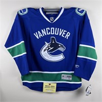 DANIEL SEDIN AUTOGRAPHED JERSEY