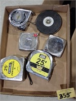 (6) Misc Tape Measures
