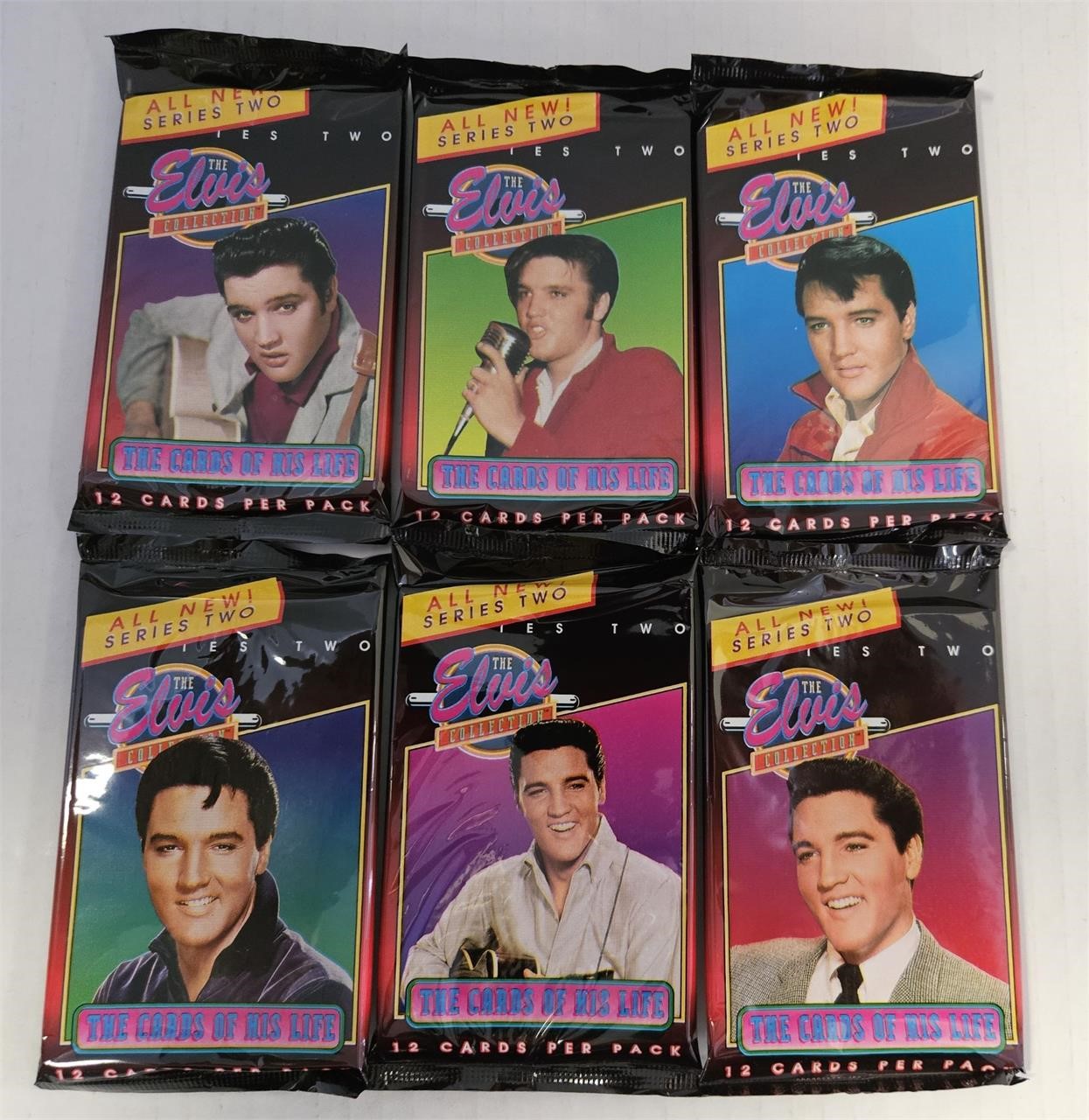 The Elvis Collection Series 2 Cards x 6 Packs