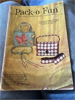 Pack-O-Fun Scrap Craft Magazine May 1968