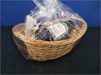 2 Pillows and Gift Basket