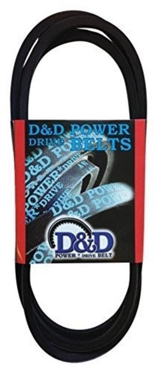 D&D PowerDrive 3L270 V Belt, 3L, Rubber, 3/8" x 27