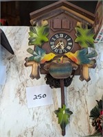 Vintage Cuckoo Clock - 9"