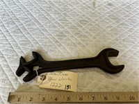 J I Case Plow Works No. 1222 Wrench