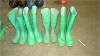 (4) Pairs Rubber Boots