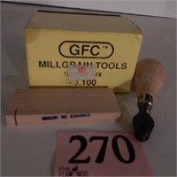 GFC MILLGRAIN TOOLS  BEADING TOOL SET, 6 PIECE