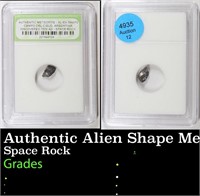 Authentic Alien Shape Meteorite Space Rock Campo D