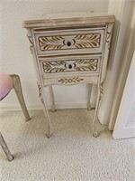 French Provencial 2 Drawer Night Stand