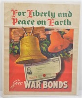 1944 Liberty & Peace on Earth Poster