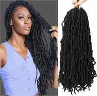 New Youngther 18 inch New Faux Locs Crochet Hair