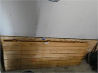 4 wood or OSB panels - 8' x 2' and smaller