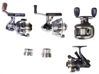 (6) QUANTUM, DAIWA, PFLUGER FISHING REELS