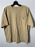 Carhartt Pocket T Shirt Yellow Heather