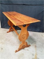 Vintage Solid Wood Couch Table