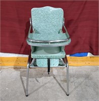 Vintage High Chair - 20.5" W x 29" L x 41" T,