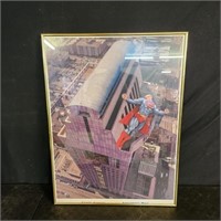 Truth, Justice, and The American Way framed poster