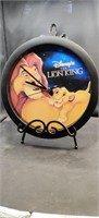 Lion King Clock  on Stand
