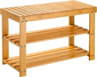 *Bamboo Shoe Rack Bench