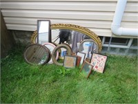 ANTIQUE MIRRORS AND FRAMES