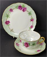 Rosenthal RC Bavaria 3 PC Tea Set Roses