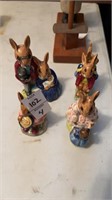 Lot of 4 Bunnykins