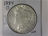 1884-O Morgan Silver Dollar