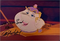 Autograph COA Beauty and the Beast Photo