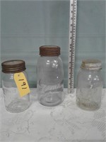 3 Preserving Jars