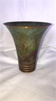 Carl Sorensen Bronze 7” Vase, signed , c. 1930s