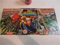 3 comics Ms Marvel