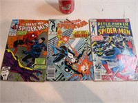 3 comics Spider-Man 1979 à 1991