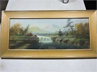 Nice early framed painting