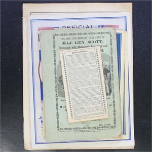 Political Ephemera and Documents, includes 1932 Ge