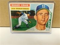 1956 Topps Roger Craig #63 Rookie Baseball Card